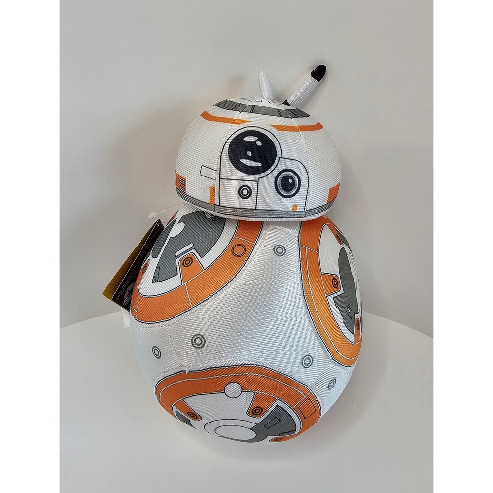 STAR WARS BB-8 Astromech Droid Plush 9" Tall Disney Store The Force Awakens NWT